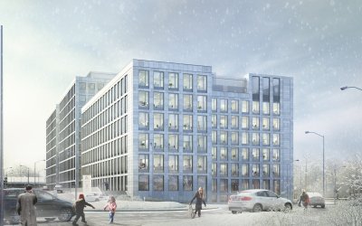 Remax rozpoczął dla Echo Investment budowę drugiego biurowca kompleksu A4 Business Park w Katowicach