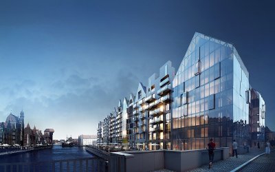 Budmar prowadzi prace żelbetowe przy budowie kompleksu hotelowo-apartamentowego Deo Plaza w Gdańsku