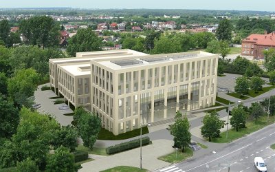 Polbud chce za 53,4 mln zł wybudować biurowiec sądu i prokuratur w Radomiu o pow. ok. 9 tys. m2