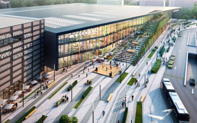 Broadway Malyan opracowało dla Echo Investment koncepcję centrum Metropolis w Poznaniu o pow. całkowitej 191 tys. m2