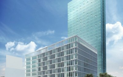 Konsorcjum Juvenes/Intec zaprojektuje na zlecenie PHN biurowiec „Intraco City A" o pow. 12 tys.  m² w Warszawie