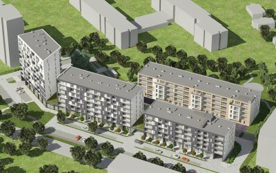 Łucz-Bud zrealizuje dla SM Lazurowa osiedle „Lazurowe Ogrody” w Warszawie-Bemowie z ok. 230 lokalami