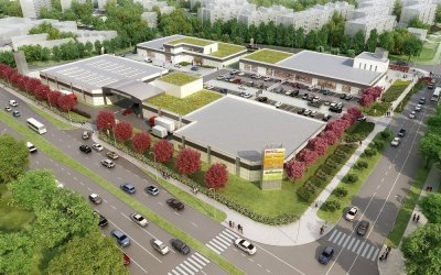 Monrem zrealizuje konstrukcje centrum handlowego o powierzchni całkowitej 20 tys. m² w Kaliszu
