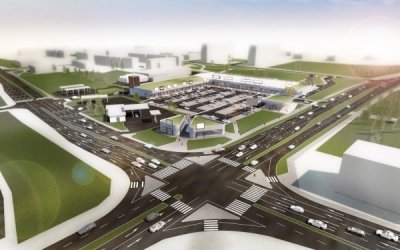 Saller rozbuduje wg projektu RS Architekci o ok. 4,5 tys. m² park handlowy w Żorach