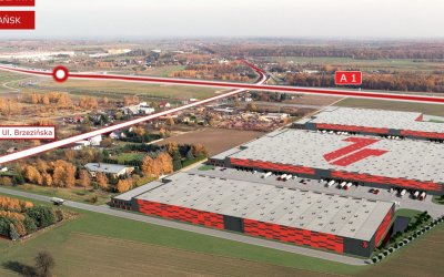 Kajima wykonuje I etap kompleksu logistycznego