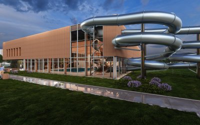 Mirbud rozpoczyna budowę Aquaparku Widzew w Łodzi za ponad 101 mln zł