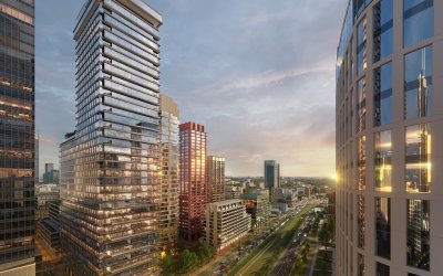 Echo i AFI z pozwoleniem na budowę AFI Tower w Warszawie