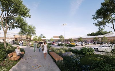 Infine rozpoczyna prace przy budowie centrum handlowego w Góraszce