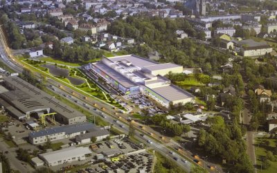 Real2B wybuduje w Olkuszu wg projektu pracowni Mofo Architekci MA centrum handlowe o pow. najmu ok. 14 tys. m²