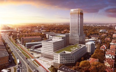 Na terenie „Unity Centre” w Krakowie powstanie hotel Radisson RED z 230 pokojami